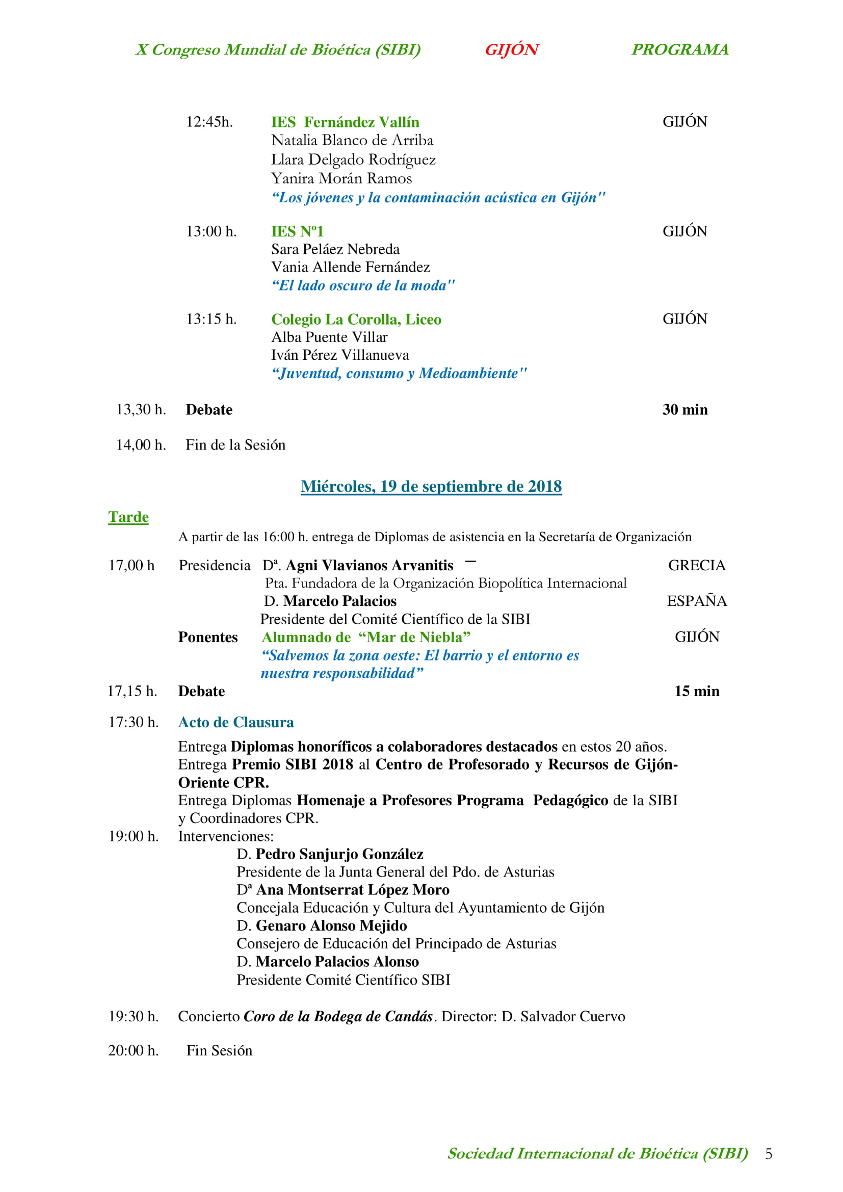 programa X congreso mundial bioetica 2018 pagina 5